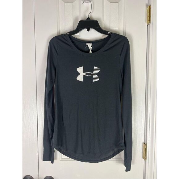 Underarmour Womens Black Blouse Size M - Picture 1 of 3